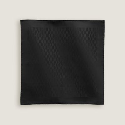 Citizen Twill Compact card holder - Black | Hermès Canada